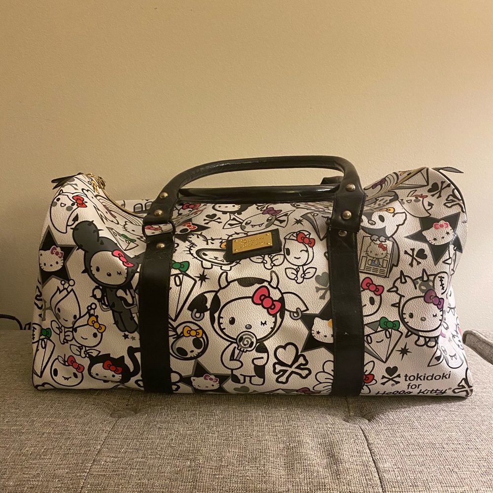 Hello Kitty 35th Anniversary Tokidoki Boston Bag